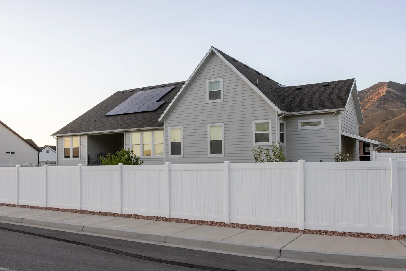 A home powered by an OHM solar array